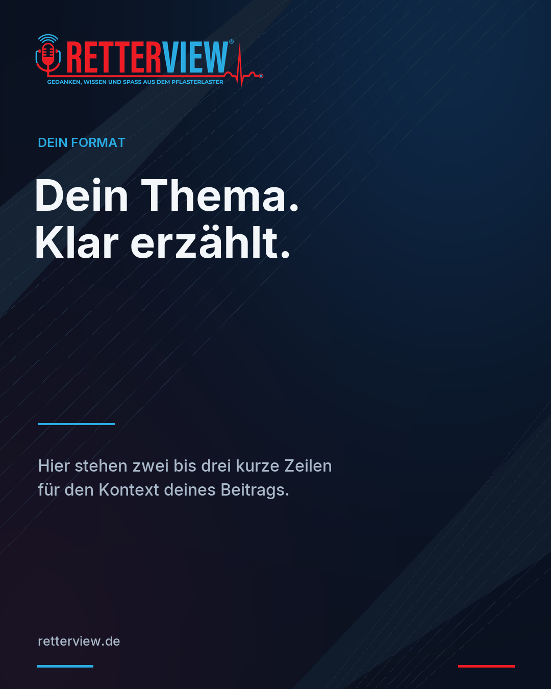 Instagram-Beitrag Freie-Vorlage