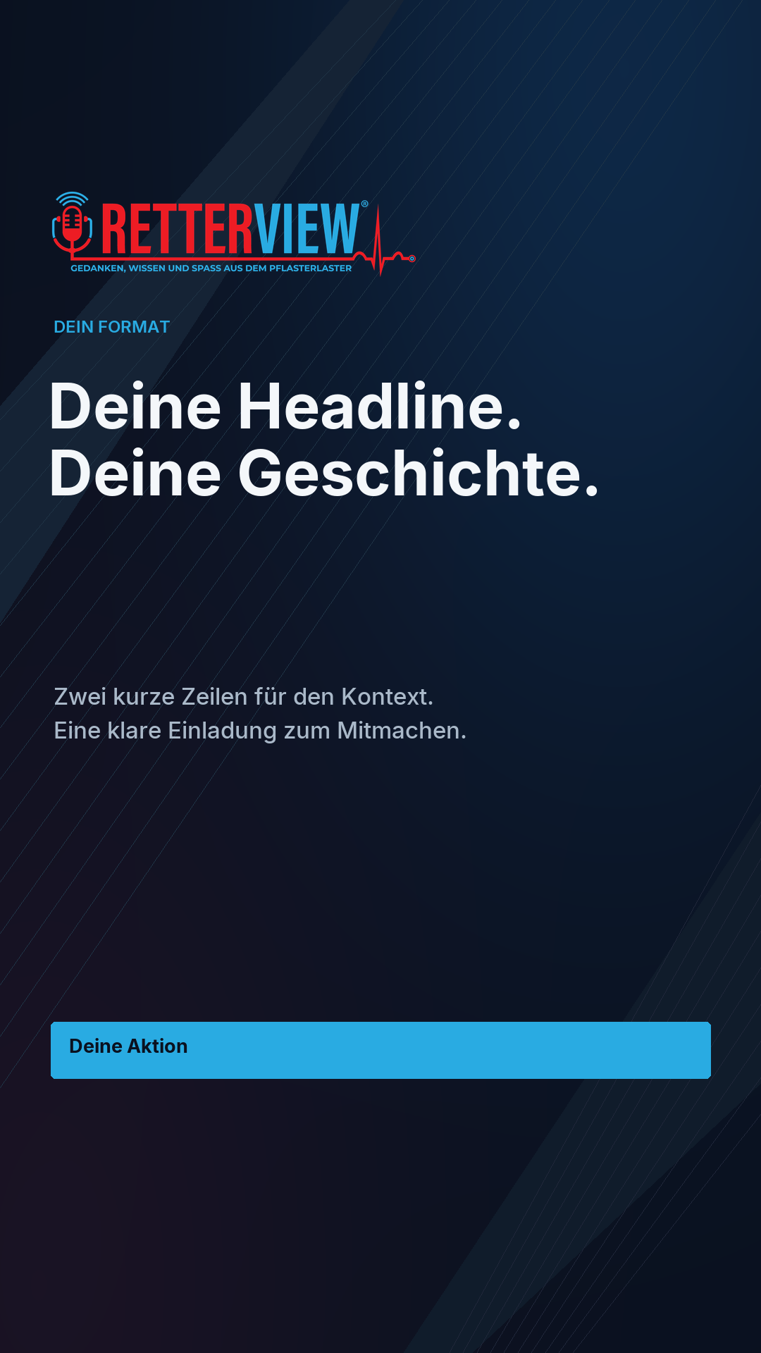 Instagram-Story Freie-Vorlage